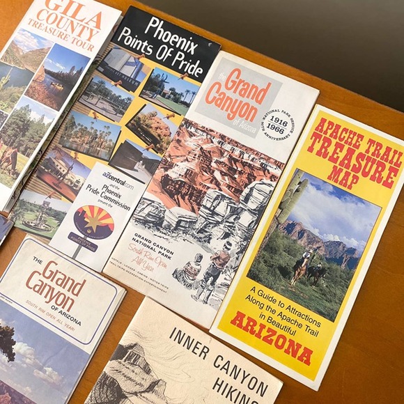 RARE Grand Canyon Collectable Paper Memorabilia 1900s Hidden Trails Lodging Etc - Picture 4 of 7